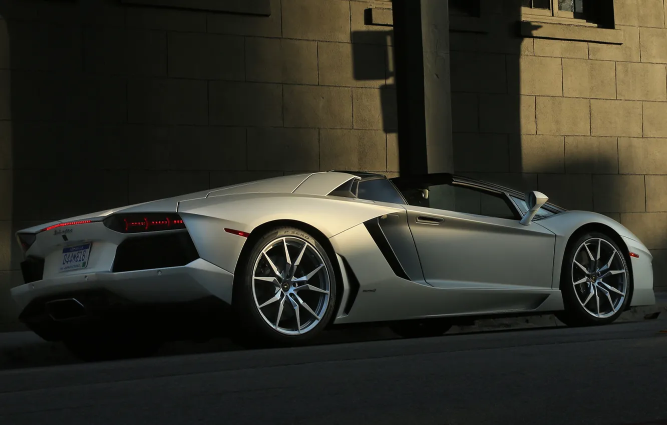 Фото обои Roadster, Lamborghini, Cars, Aventador