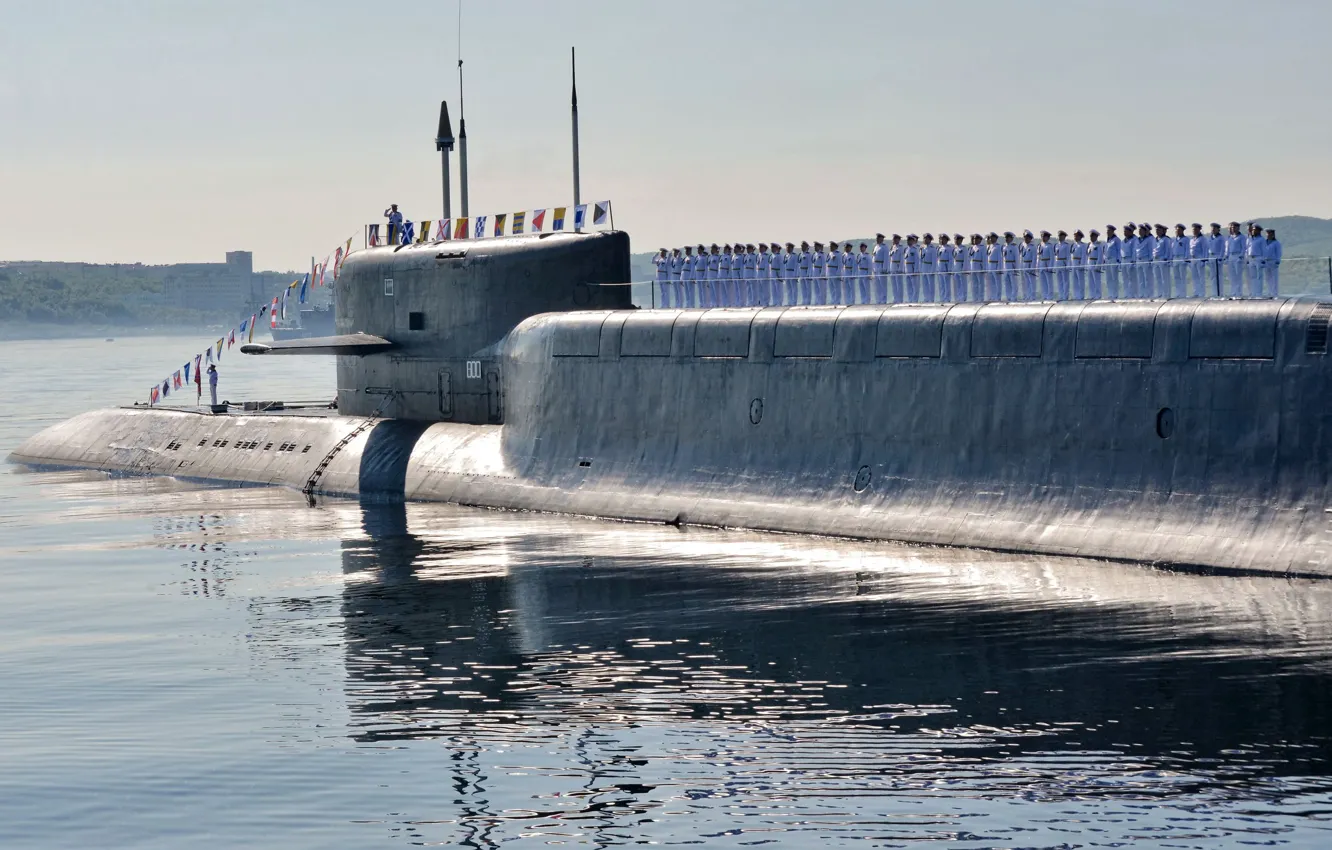 Фото обои подводная лодка, России, проекта 677