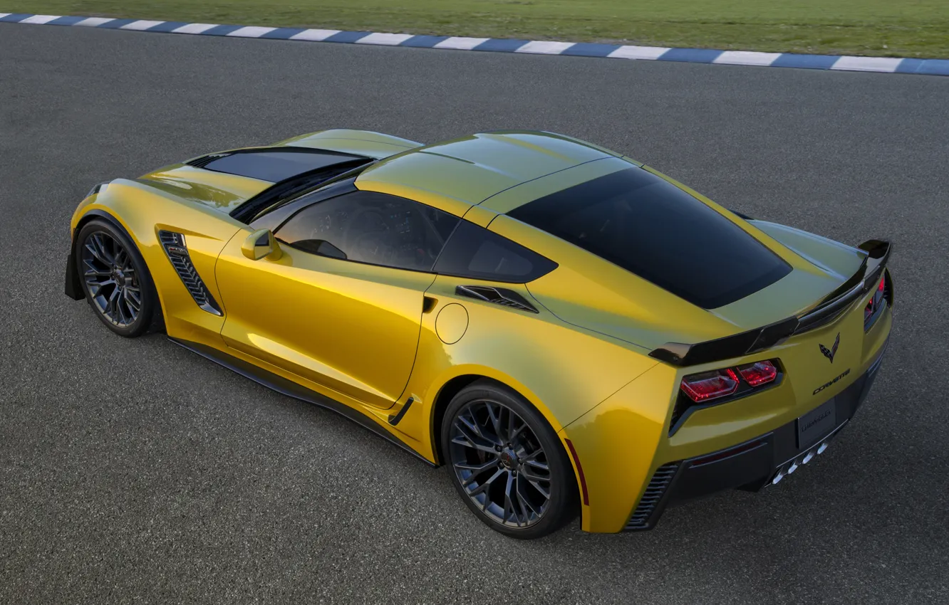 Фото обои Z06, corvette, sportcar, chevrolet, chevrolet corvette, 2015