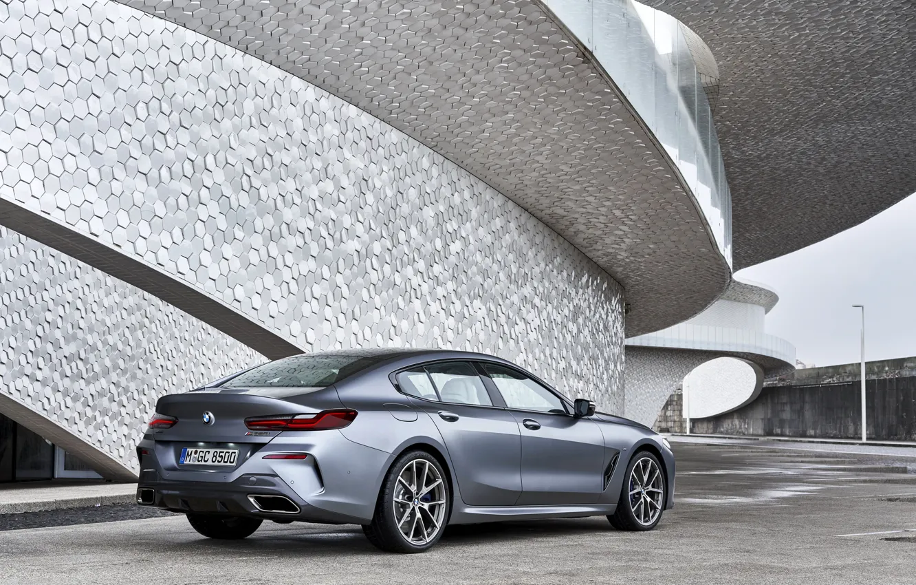 Фото обои купе, BMW, строение, Gran Coupe, 8-Series, 2019, четырёхдверное купе, 8er
