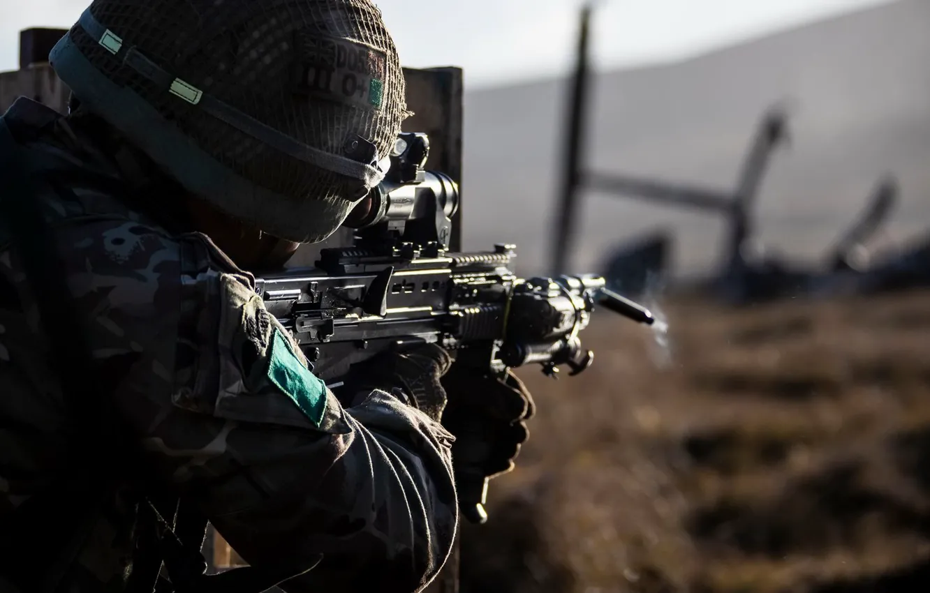 Фото обои оружие, армия, солдат