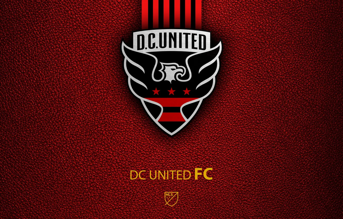 Фото обои wallpaper, sport, logo, football, MLS, DC United
