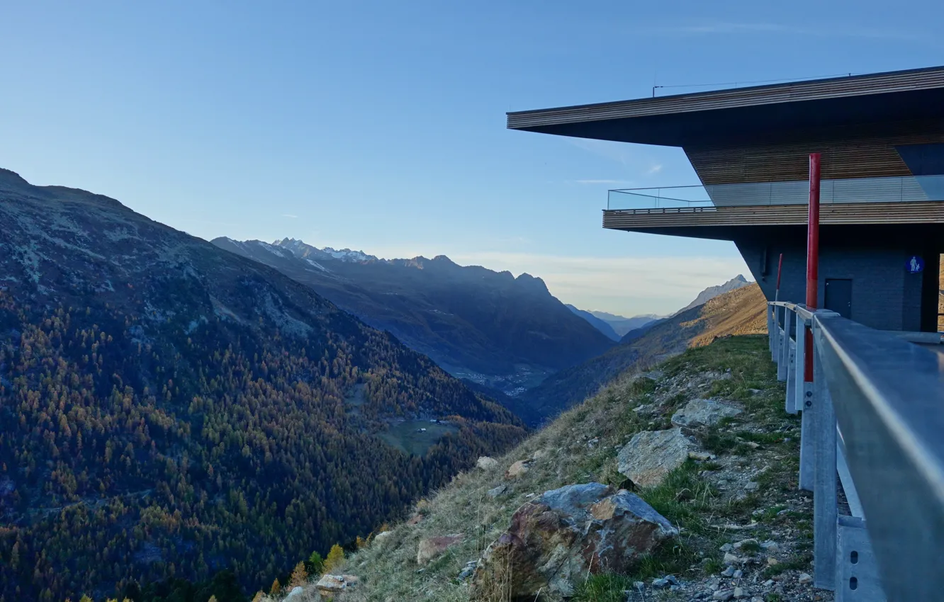 Фото обои Österreich, Alpen, Passo rombo, Timmelsjoch, Mautstelle