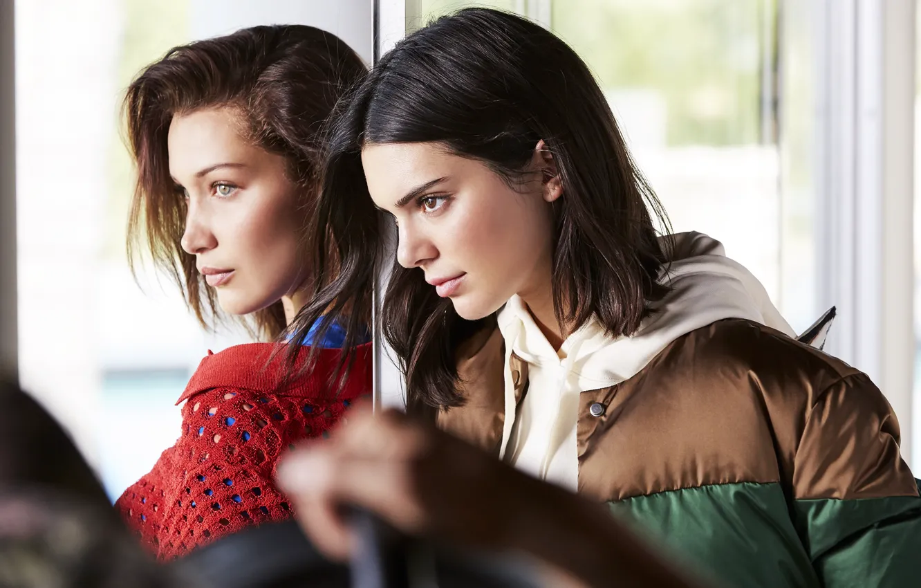 Фото обои модели, Kendall Jenner, Bella Hadid