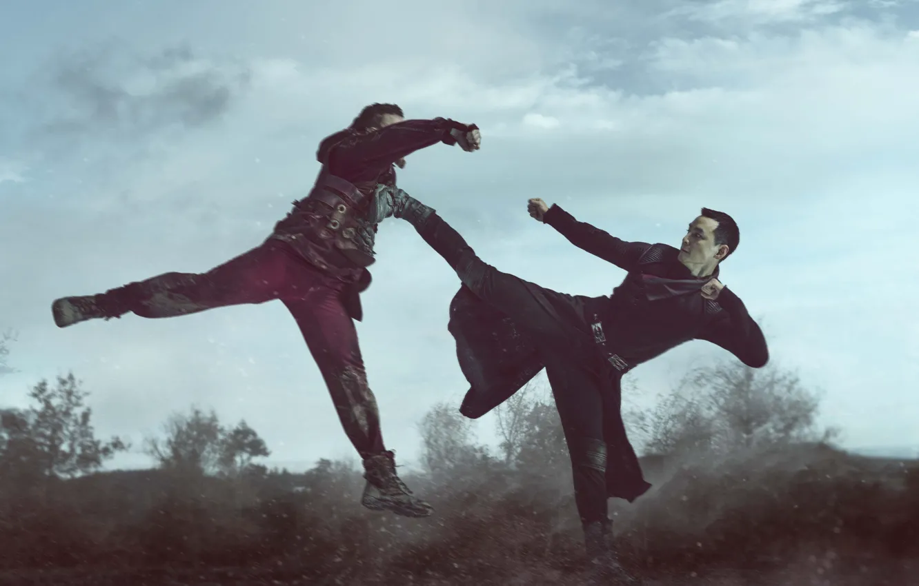 Фото обои AMC, tv series, Netflix, Into the Badlands