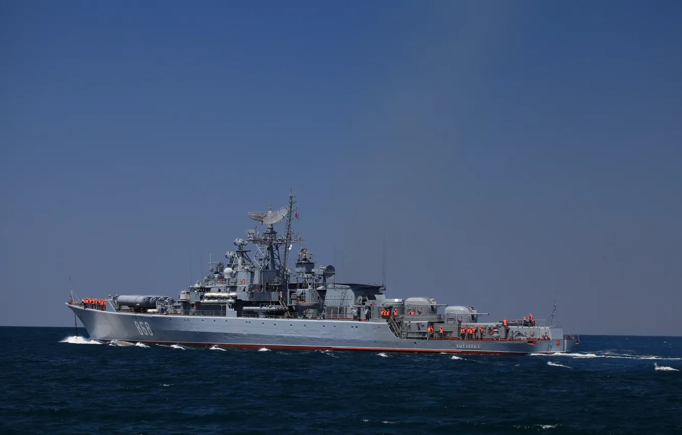 Фото обои черное море, сторожевик, пытливый