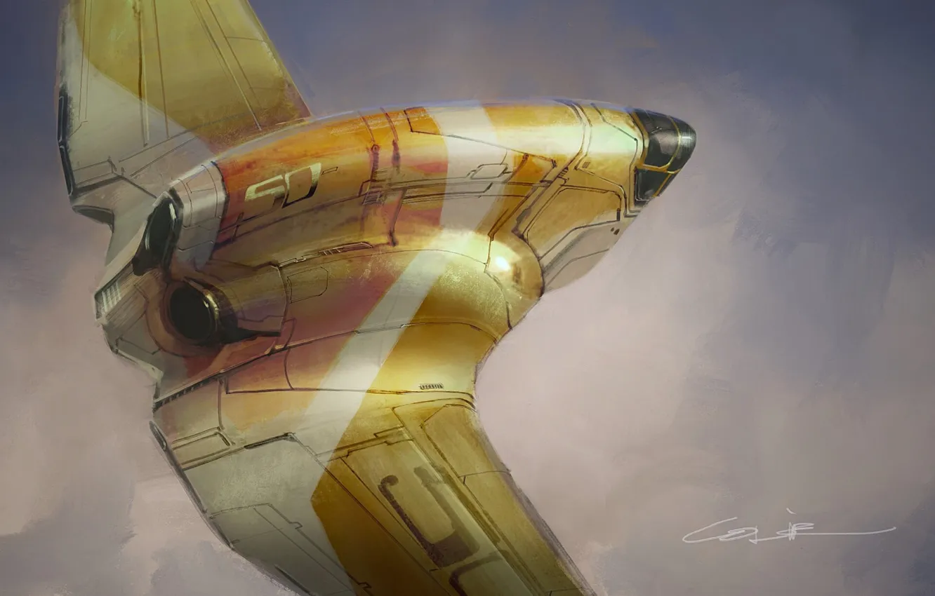 Фото обои полет, дизайн, модель, аппарат, ship 50