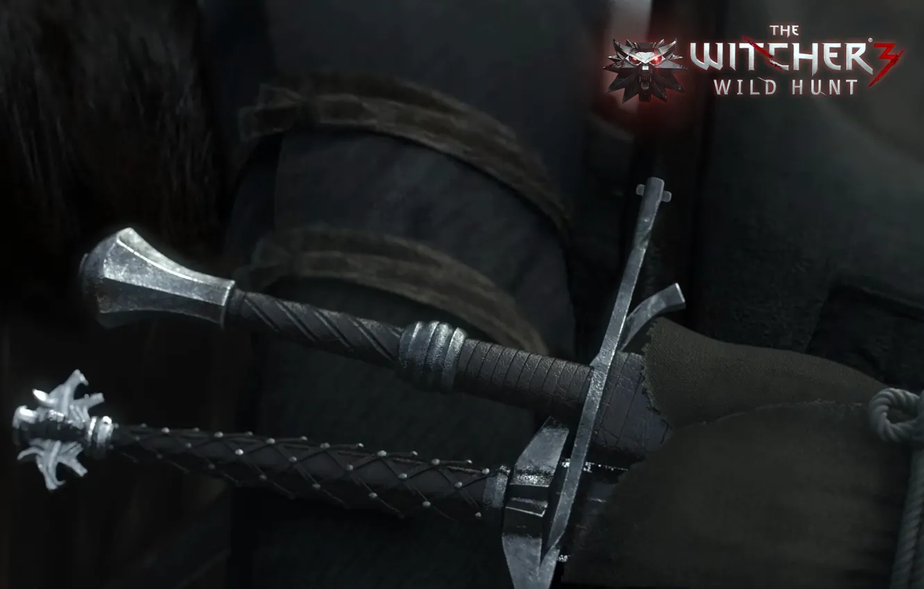 Фото обои мечи, Ведьмак, CD Projekt RED, The Witcher 3: Wild Hunt