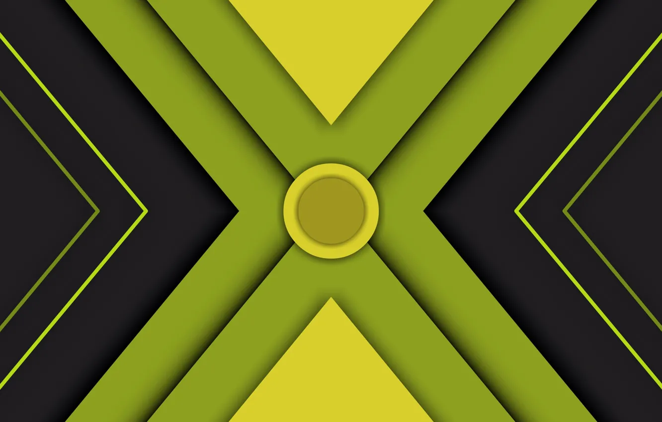 Фото обои круги, тень, фигура, слой