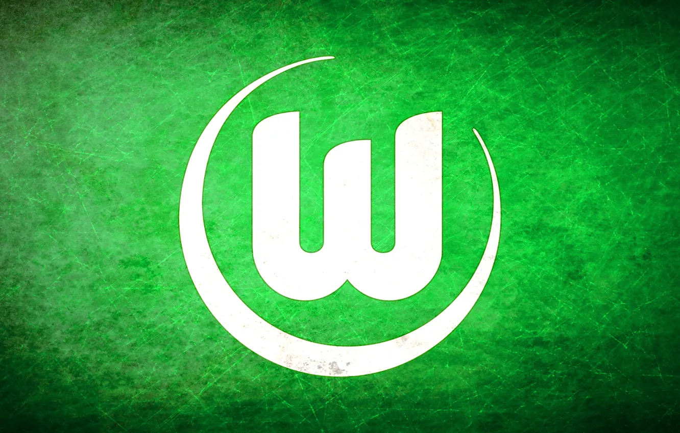 Фото обои Logo, Wolfsburg, Вольфсбург, немецкий футбольный клуб, Бундеслига, Фольксваген-Арена