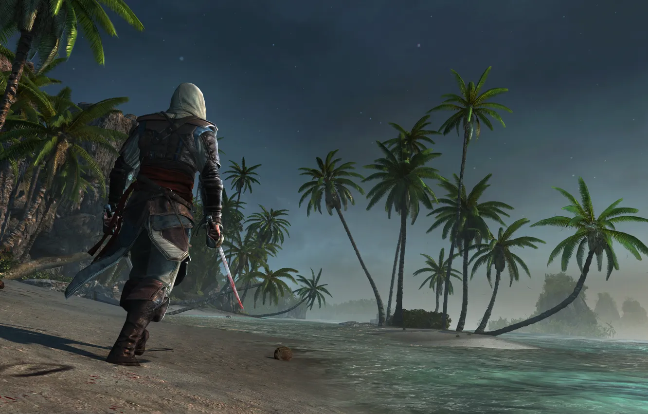 Фото обои пират, ассасин, Эдвард Кенуэй, Assassin’s Creed IV: Black Flag