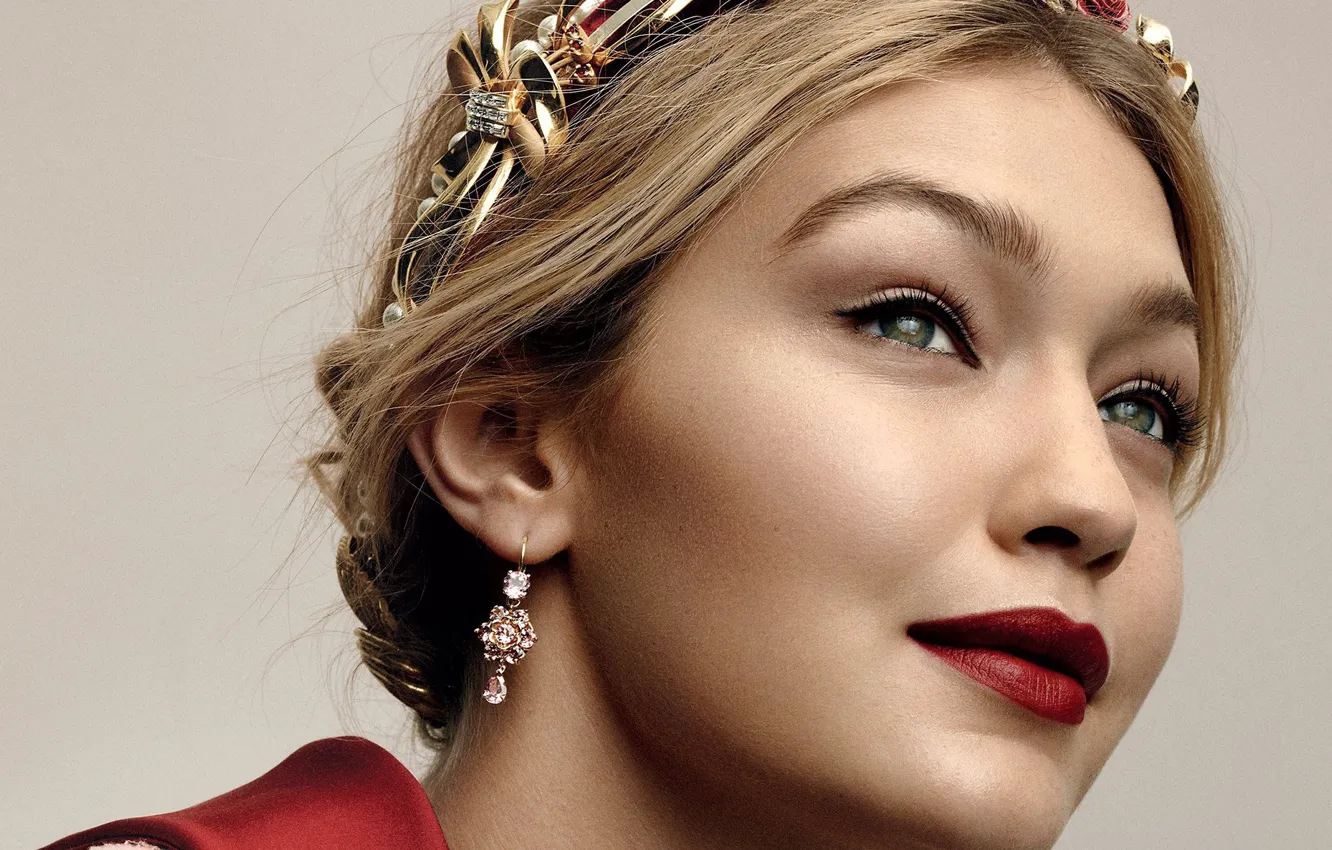 Фото обои модель, портрет, Gigi Hadid