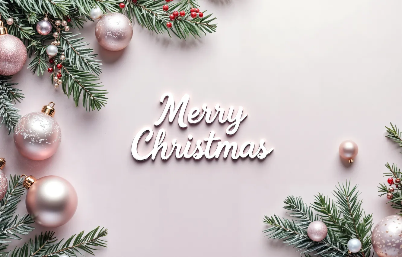 Фото обои украшения, фон, шары, Рождество, Новый год, golden, new year, Christmas