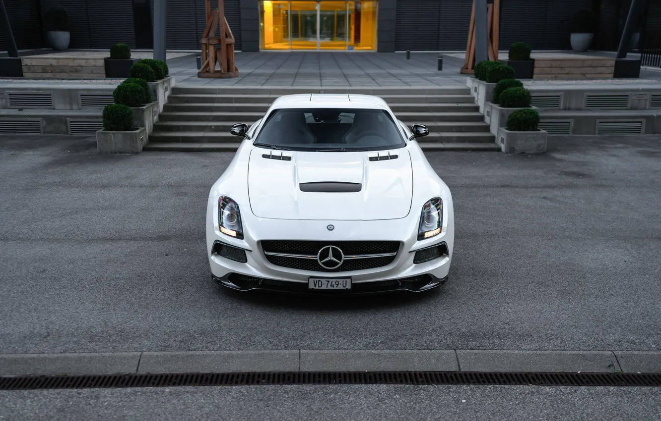 Фото обои Mercedes-Benz, Mercedes, AMG, SLS, 2013, Mercedes-Benz SLS AMG Black Series