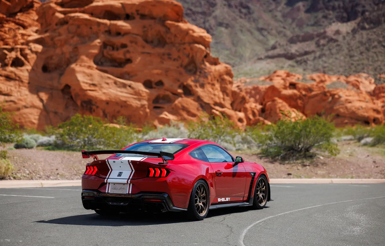 Фото обои Mustang, Shelby, Shelby Super Snake, 2024