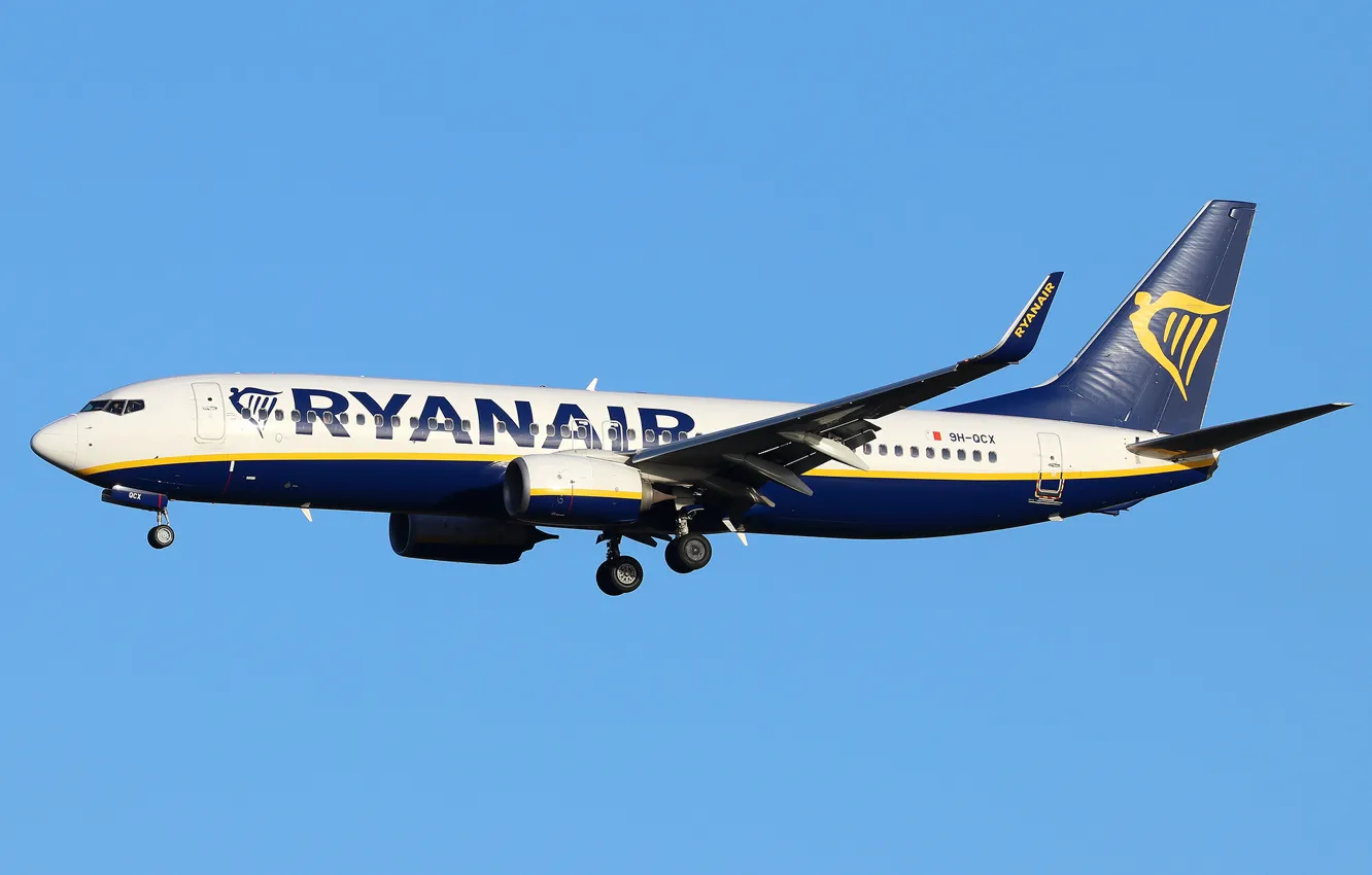 Фото обои Boeing, 737-800, Ryanair