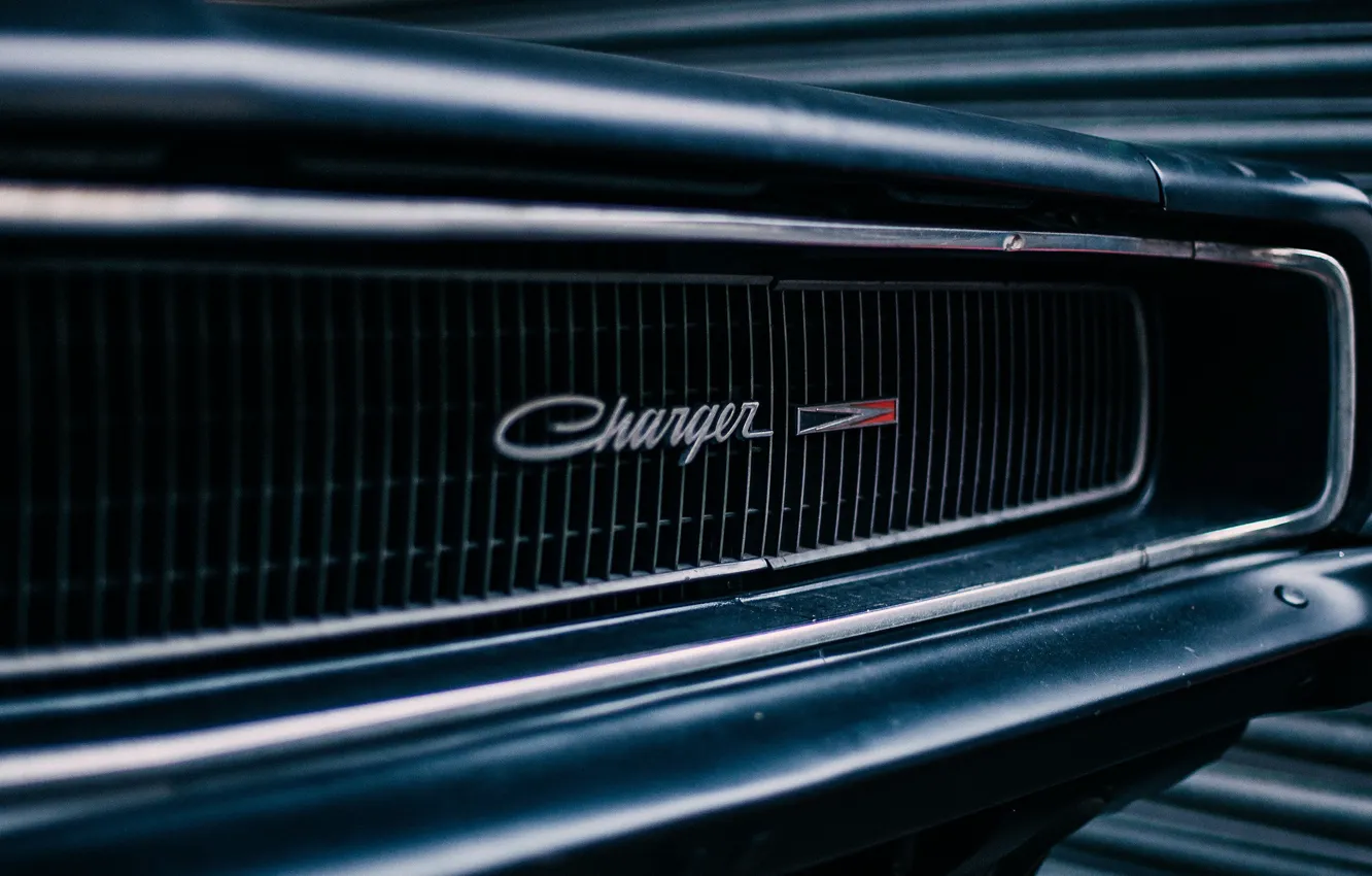 Фото обои Dodge, Логотип, muscle car, Dodge Charger