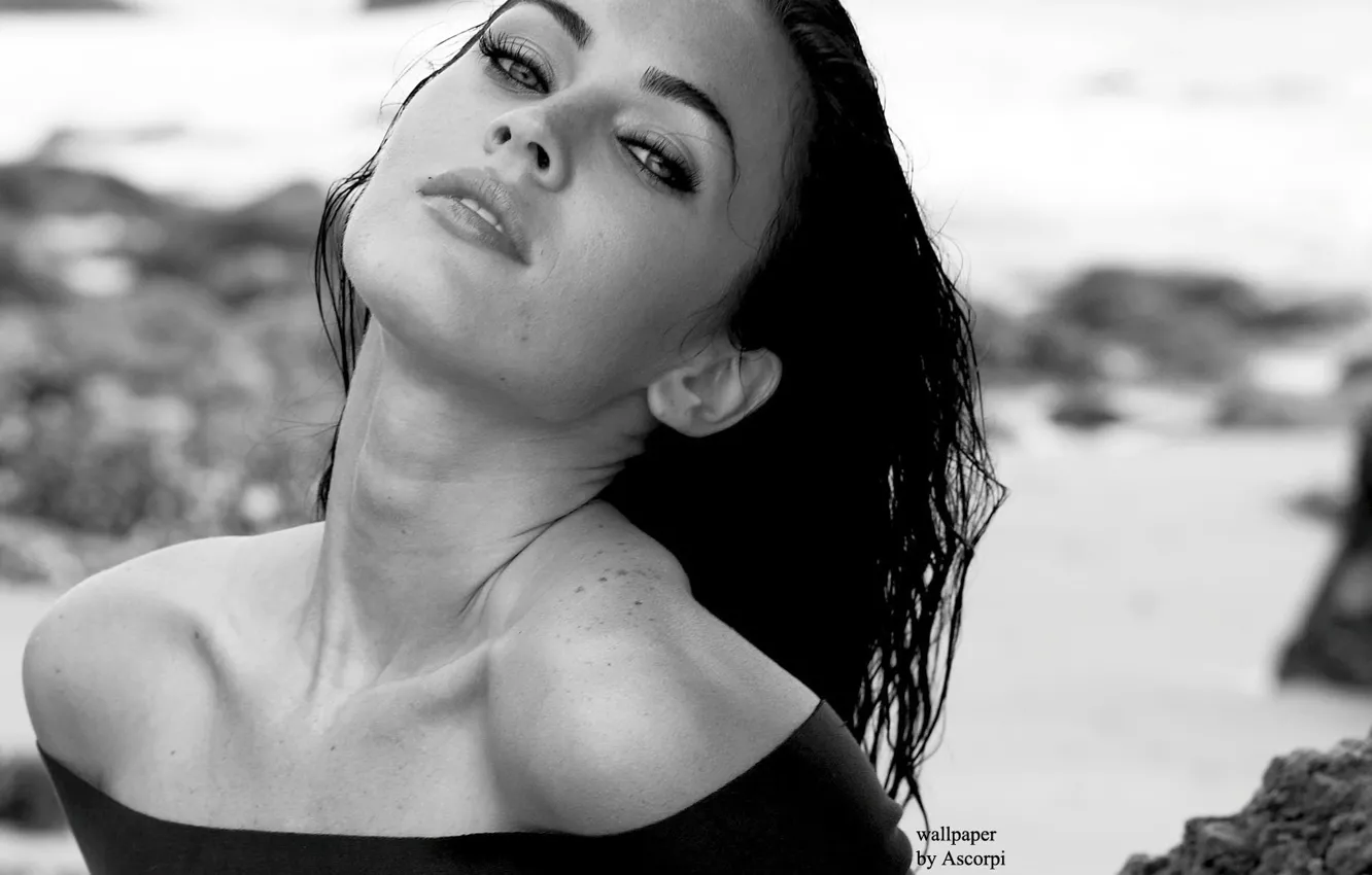 Фото обои глаза, девушка, fox, megan, меган, фокс