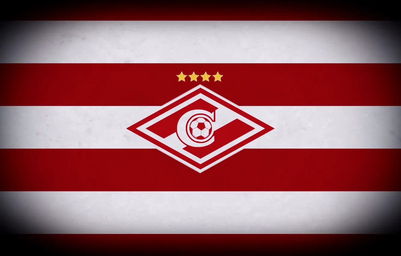 Фото обои полоса, логотип, Москва, красно-белый, Moscow, Спартак, Spartak, СпартакМосква