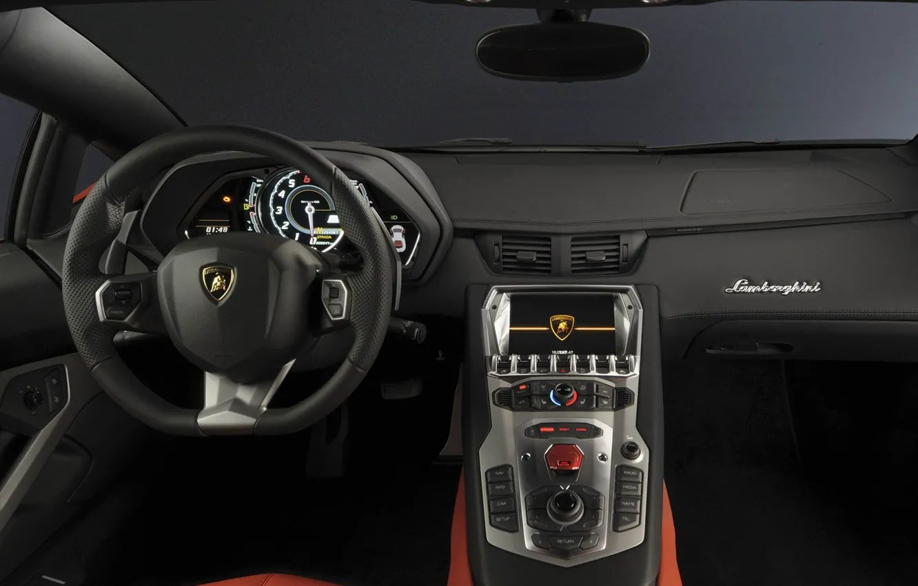 Фото обои Lamborghini, Aventador, LP700