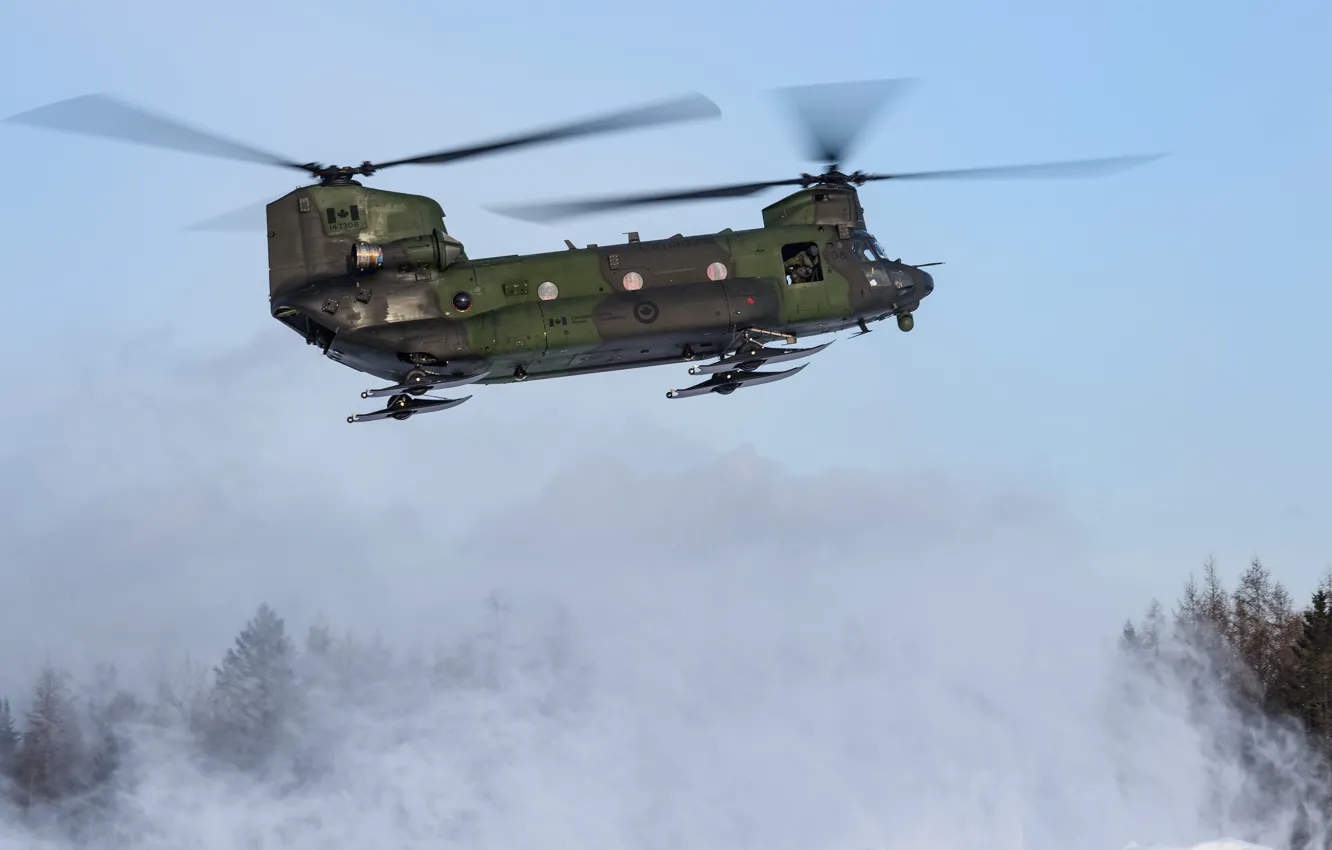 Фото обои helicopter, Chinook, CH-147
