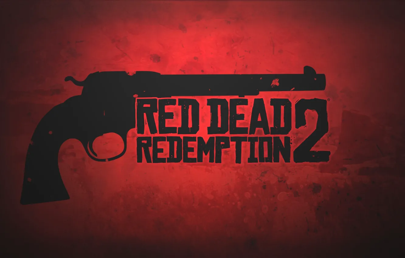 Фото обои red, gun, game, weapon, revolver, Red Dead Redemption 2