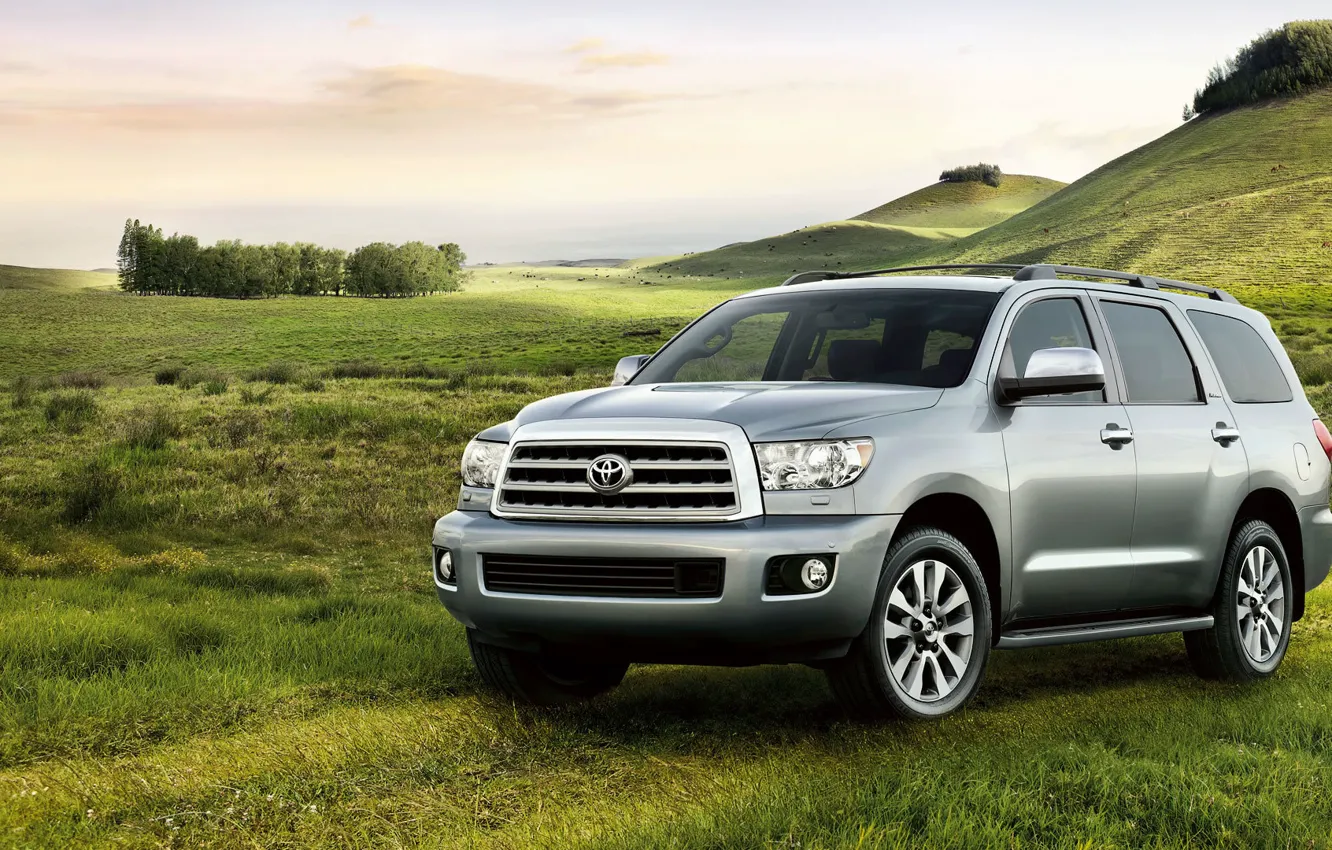 Фото обои toyota, platinum, sequoia