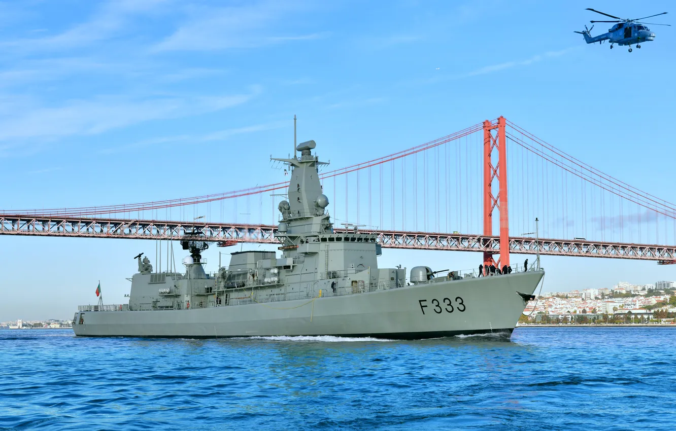 Фото обои фрегат, ВМС Португалии, NRP Bartolomeu Dias