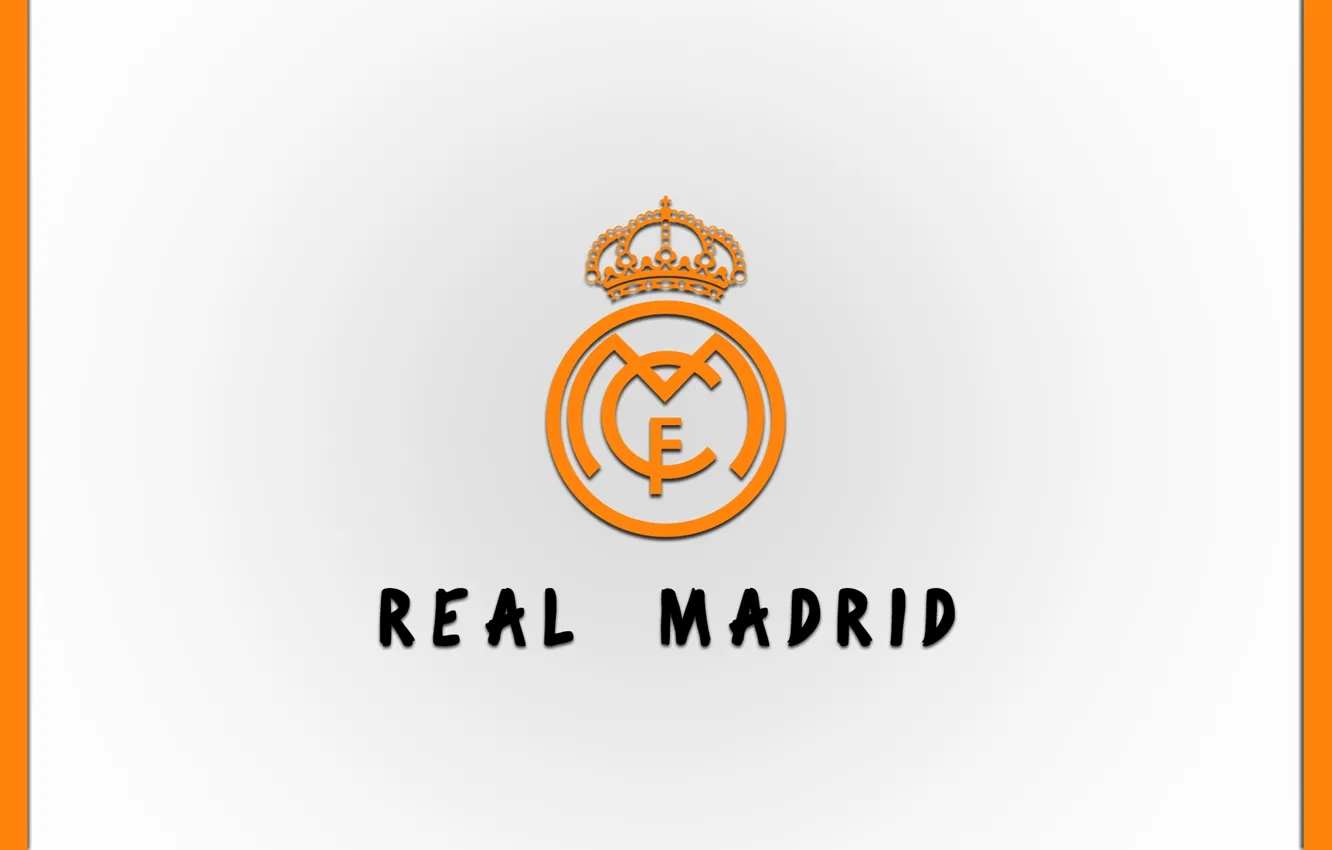 Фото обои wallpaper, sport, logo, football, Real Madrid CF