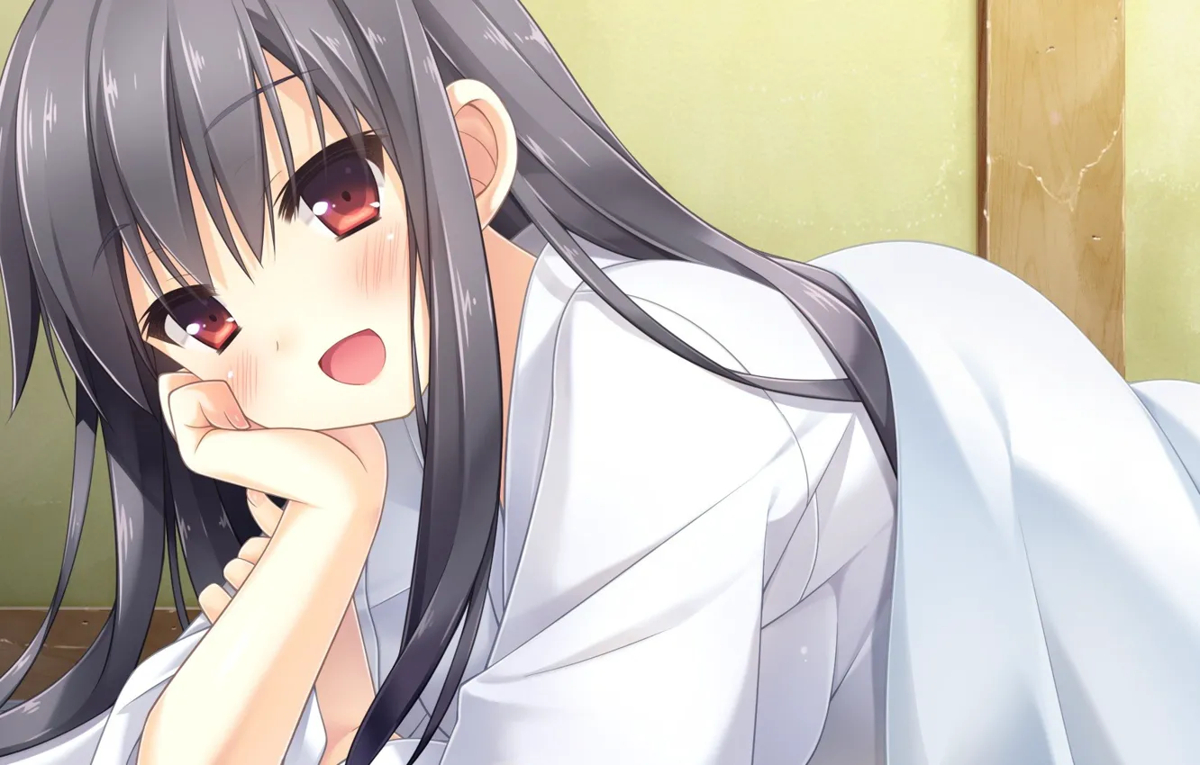 Фото обои kawaii, anime, asian, bishojo, japonese, ero game, Amakoi Syrups Snastesia, CG Game