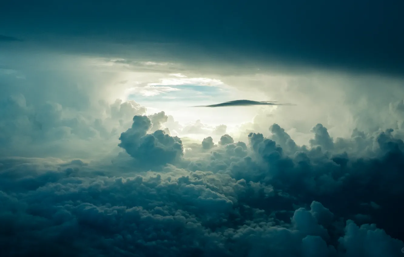 Фото обои view, clouds, Vietnam, thunderstorm, Saigon, Ho Chi Minh City, 31000ft