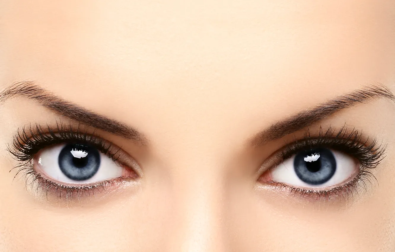 Фото обои sexy, blue eyes, look