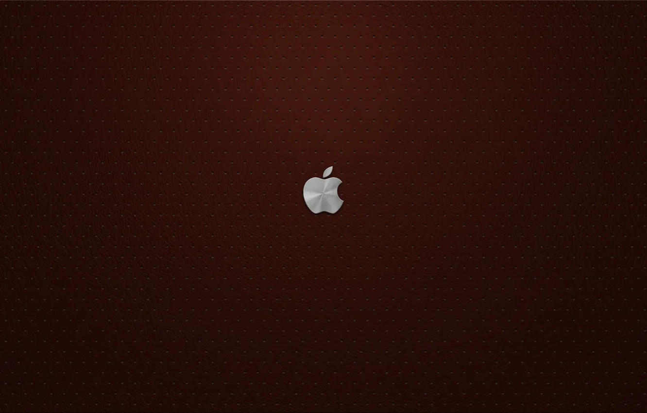 Фото обои Apple, кожа, бардовый