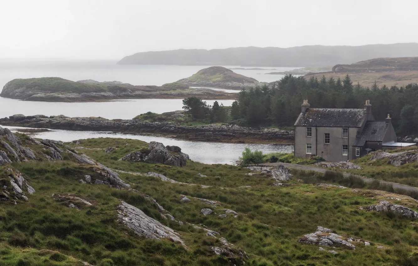 Фото обои Scotland, East Coast, Isle of Harris