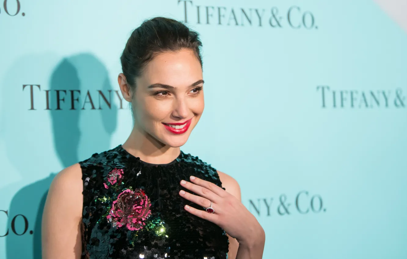 Фото обои улыбка, актриса, Gal Gadot