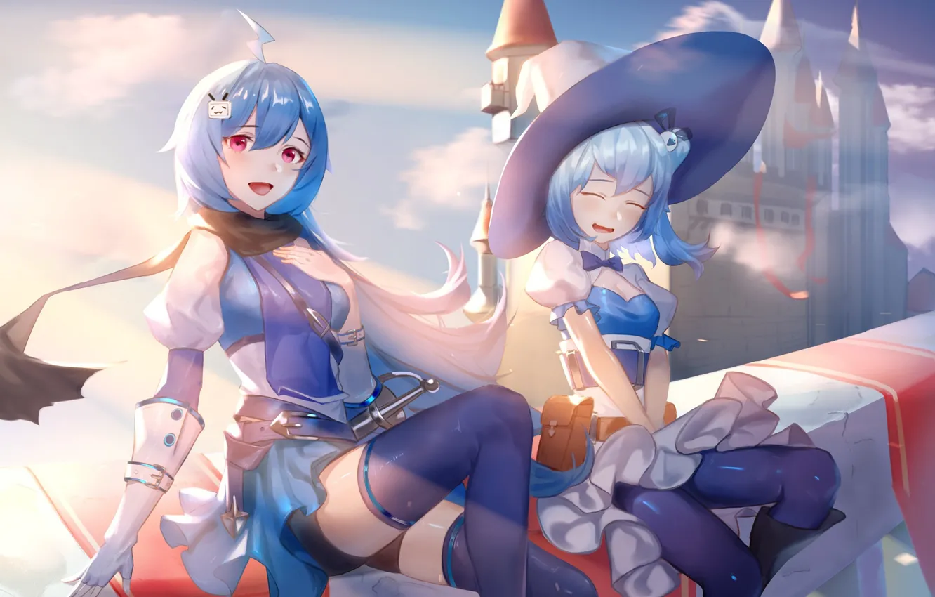Фото обои девушки, Kantai Collection, Флотская Коллекция