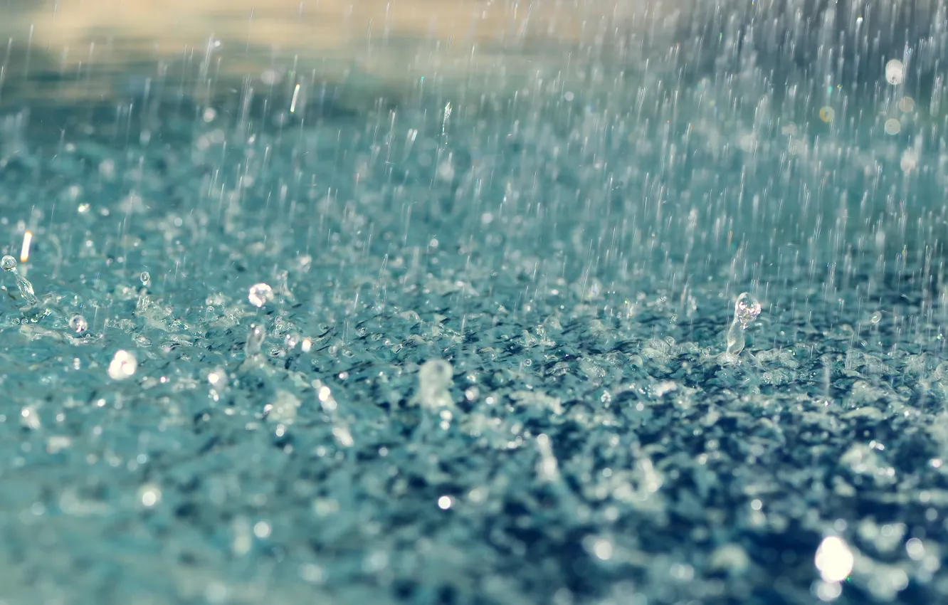 Фото обои капли, дождь, rain, drops