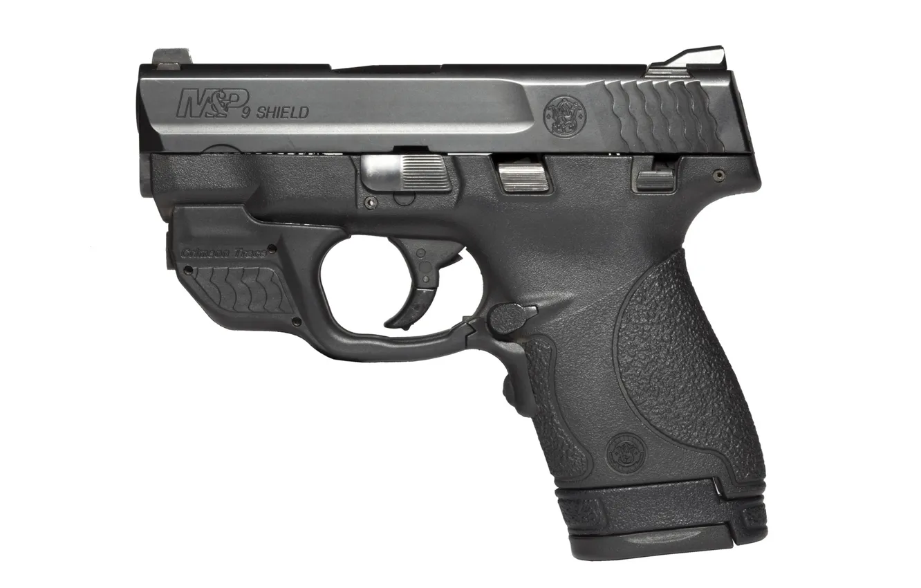 Фото обои пистолет, оружие, Smith &ampamp; Wesson, Shield 9mm