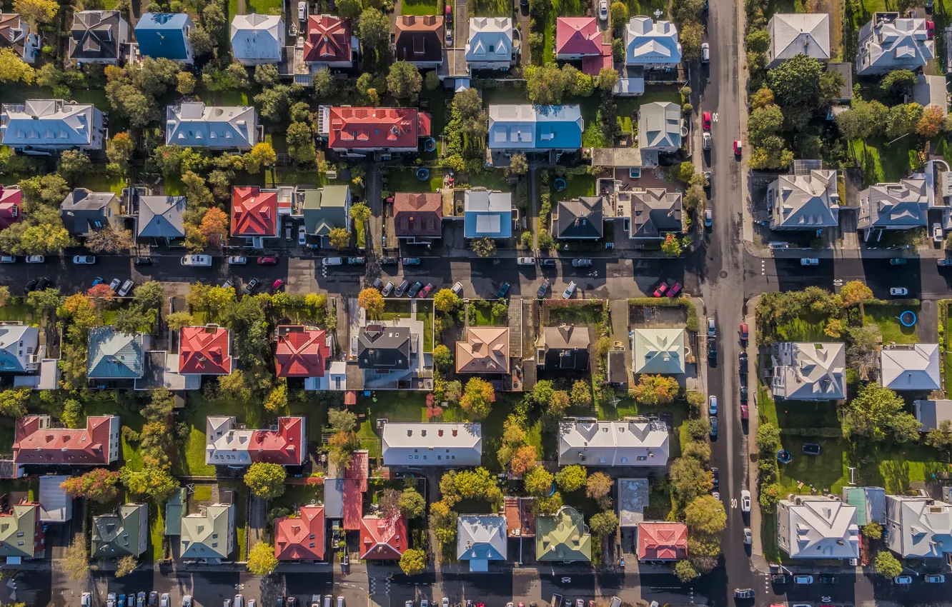 Фото обои city, housing, urbanization