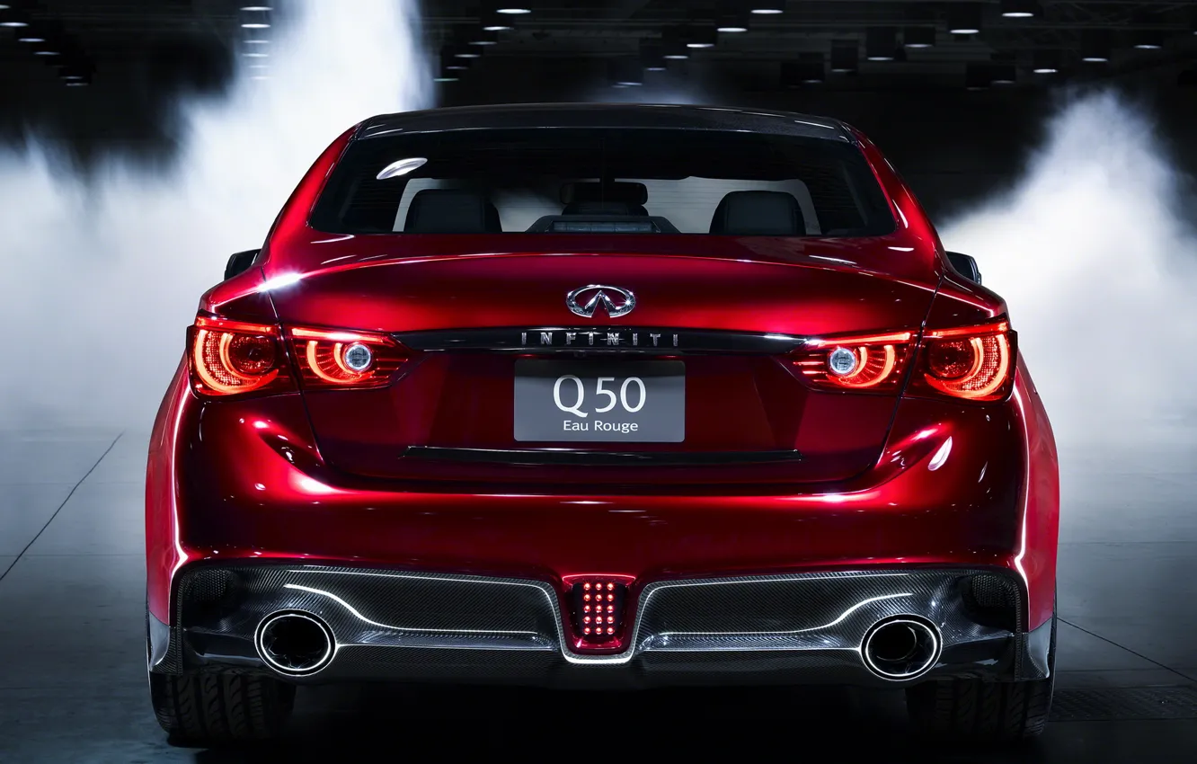 Фото обои infiniti, q50, rouge