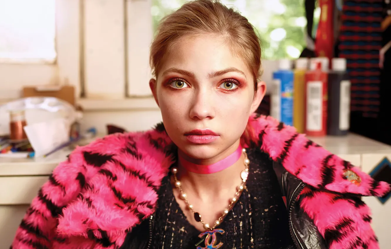 Фото обои макияж, фотосессия, New York, Tavi Gevinson