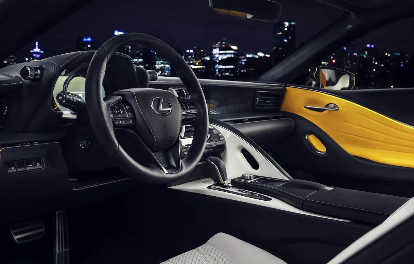 Фото обои Lexus, салон, LC 500, 2019, Inspiration Series