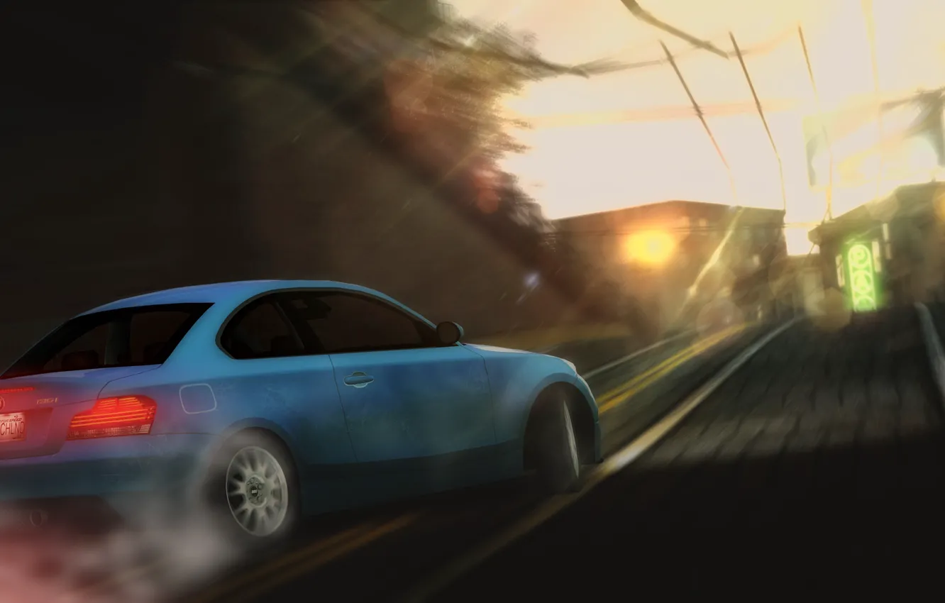 Фото обои BMW, Photoshop, Need for speed world