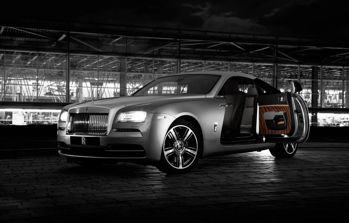 Фото обои Rolls-Royce, ролс ройс, Wraith, 2015, врайт, Inspired by Film