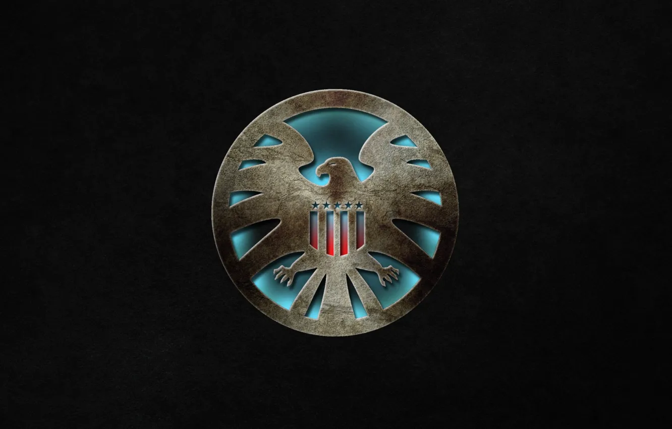 Фото обои logo, Marvel, eagle, series, falcon, Avengers, S.H.I.E.L.D., Agents of Shield