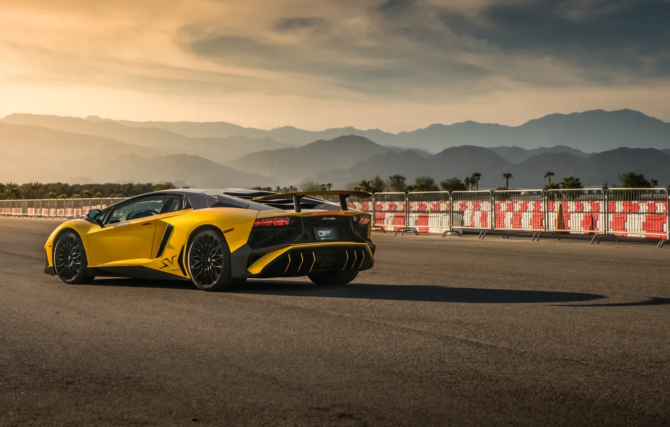 Фото обои Lamborghini, суперкар, Aventador, 2016, Superveloce, LP-750, Aventador SV