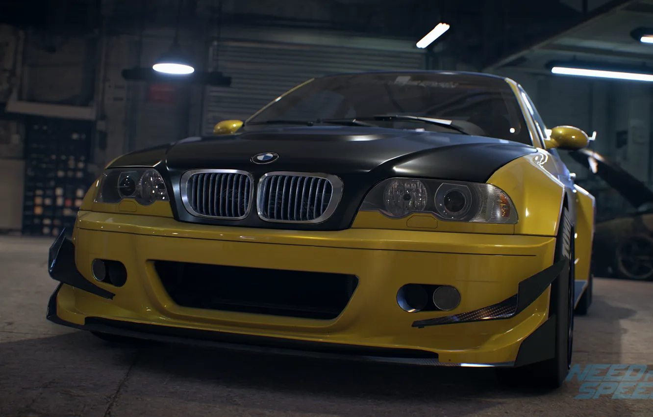 Фото обои BMW, tuning, E46, Need For Speed 2015