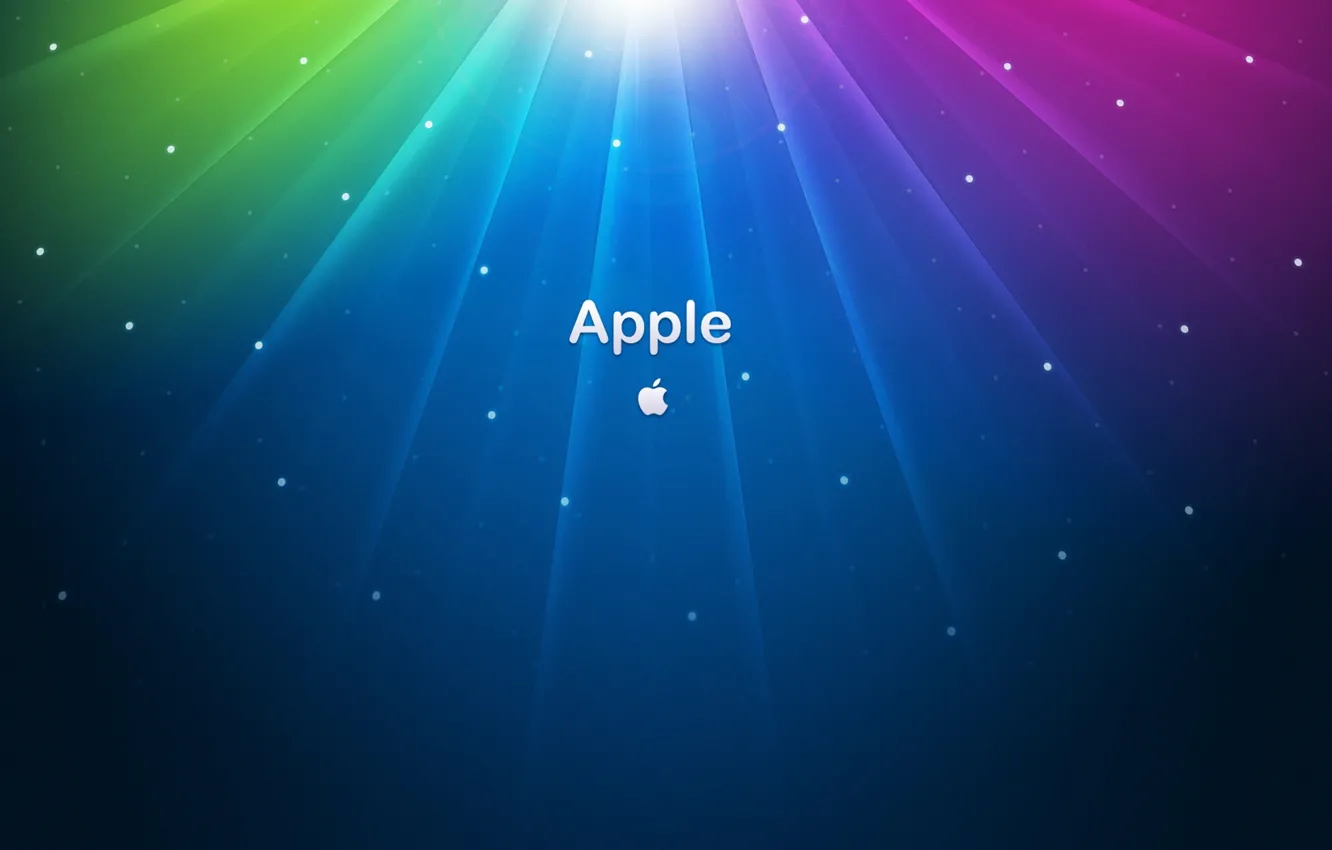 Фото обои Apple, яблоко, спектр, бренд
