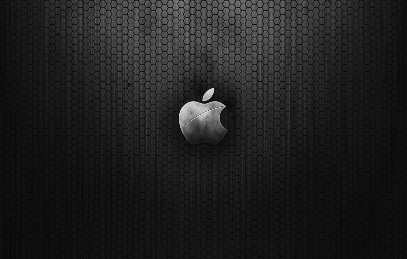 Фото обои сетка, Apple, яблоко
