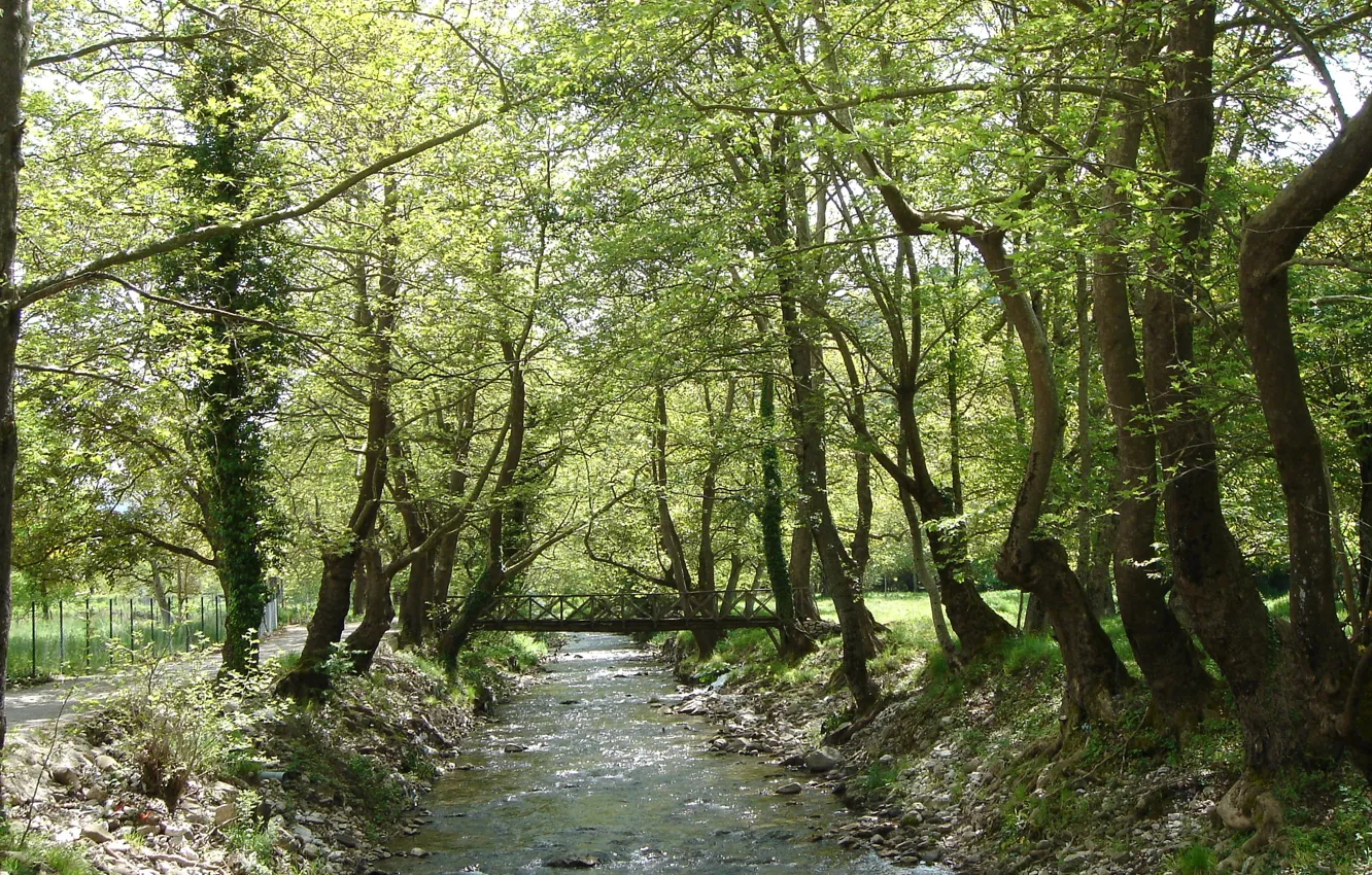 Фото обои river, Evritania, Karpenissiotis